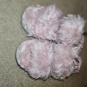 Pink UGG slides